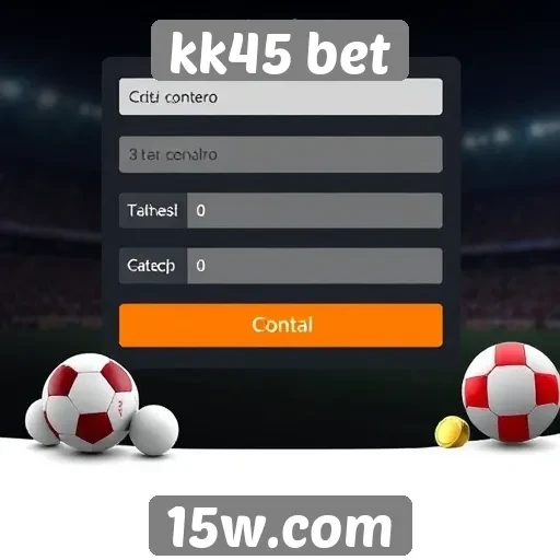 Como criar uma conta no kk45 bet