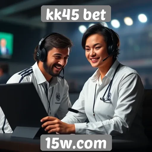 Apoio ao cliente e atendimento no kk45 bet