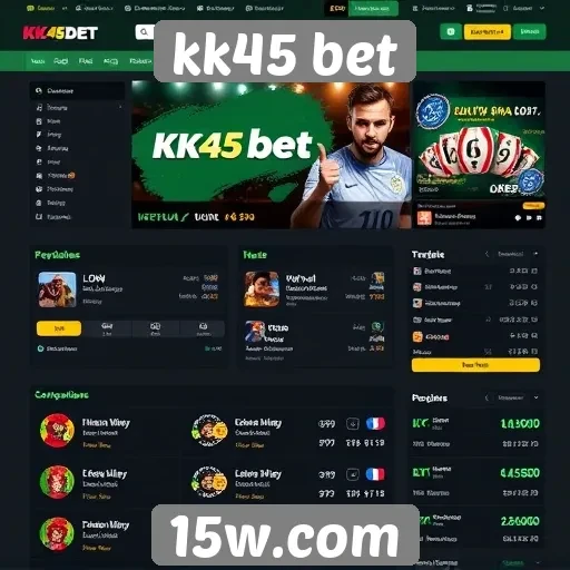 Novas funcionalidades no site kk45 bet atraem usuários